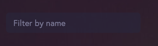 Name Filtering